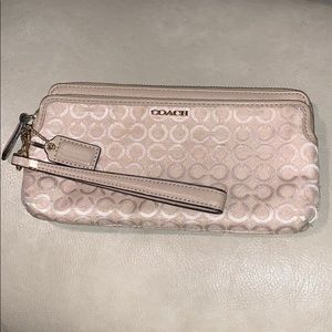 Coach Signature Wristlet